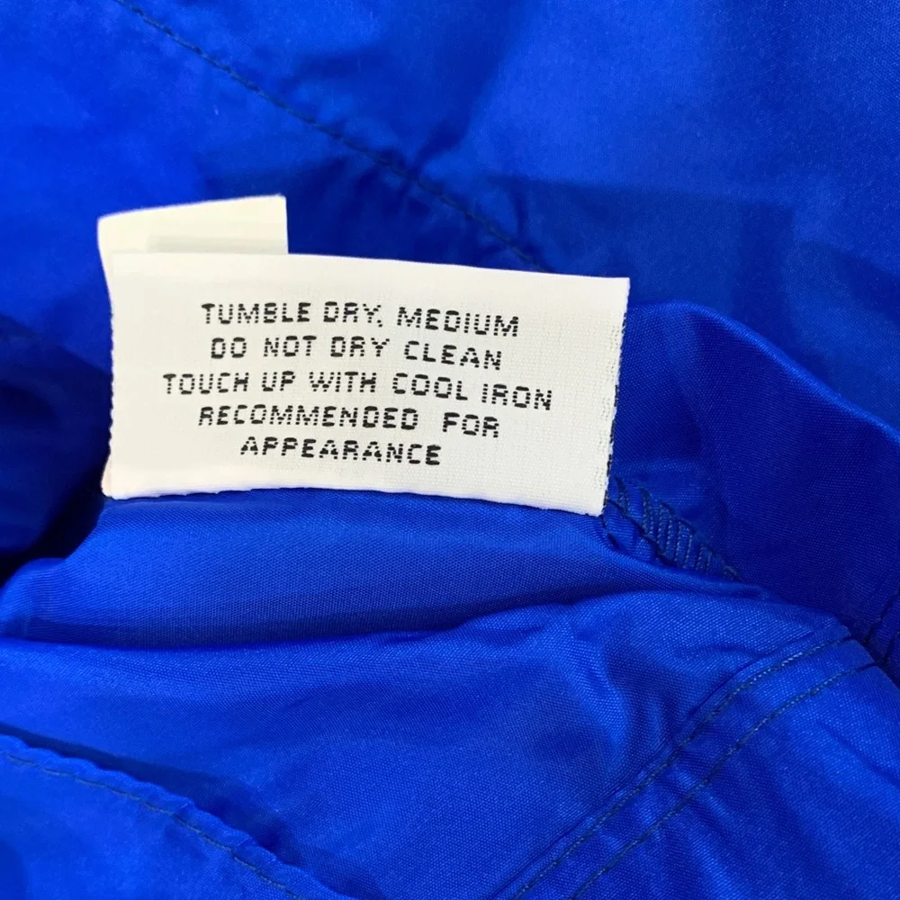 NWOT London Fog Royal Blue Two-Piece Rain Jacket and Pants Set Size Large - Picture 4 of 16